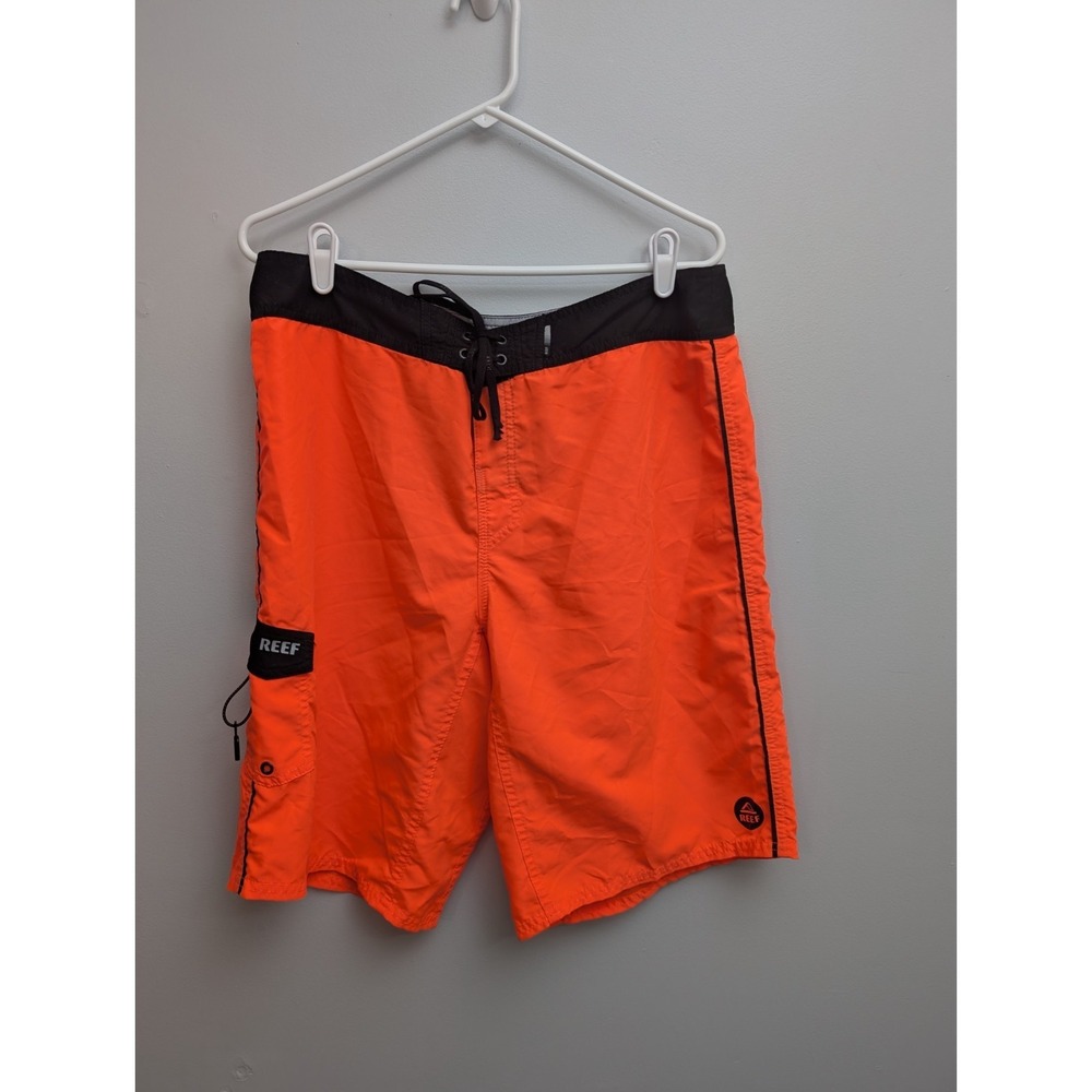 Z6 MENS REEF Orange SWIM BOARD SHORTS SIZE 36
